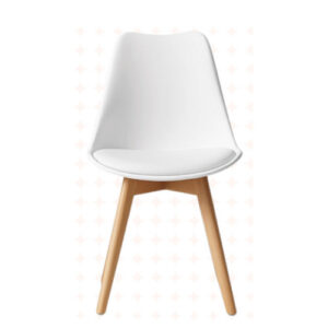 Chaise blanche contemporaine