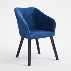 Chaise bleue contemporaine